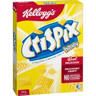 Kellogg's Crispix Honey Pillows Breakfast Cereal