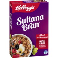 Kellogg's Sultana Bran High Fibre Breakfast Cereal