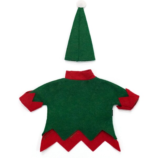 Christmas Novelty Bottle Cover Elf each