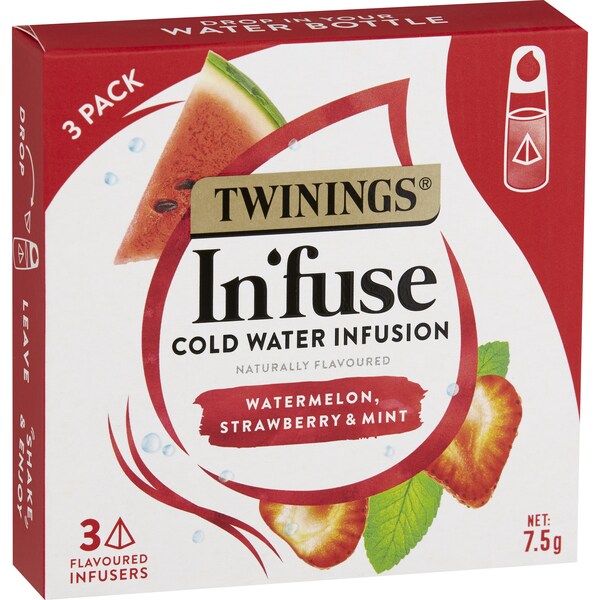 Twinings In'Fuse Watermelon Strawberry & Mint 3 pack