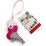 Christmas Traditional Felt Bird Galah each