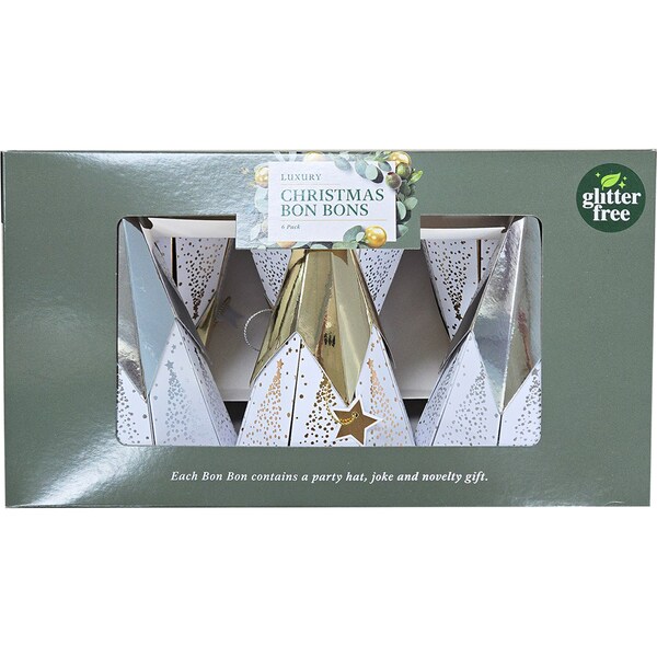 Christmas Bon Bons Luxury Present Shape 6 pack