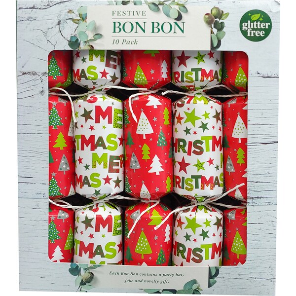 Christmas Festive Bon Bon Traditional 10 pack