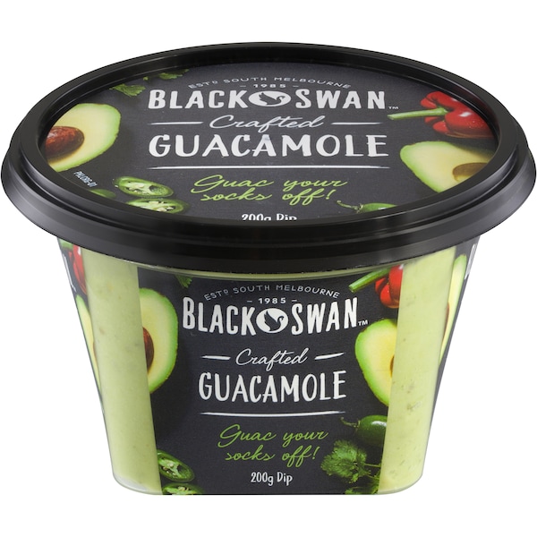 Black Swan Dip Crafted Guacamole Smooth & Zesty 200g