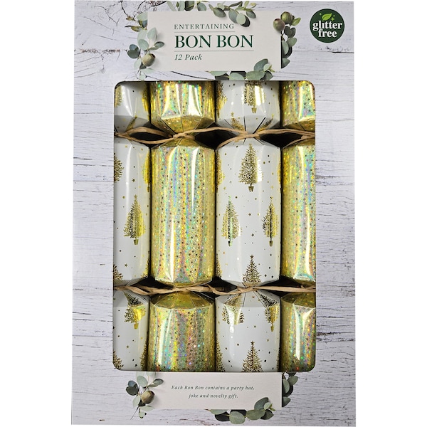 Christmas Bon Bons Entertaining Gold 12 pack