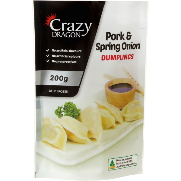 Crazy Dragon Asian Pork Dumpling 200g