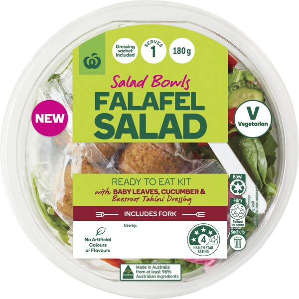 Woolworths Falafel Salad Bowl 180g