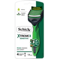 Schick Mens Razor Disposable Xtreme 3 Sensitive