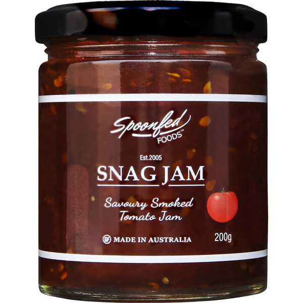 Spoonfed Foods Snag Jam Savoury Smoked Tomato 200g