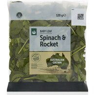 Woolworths Baby Leaf Spinach & Rocket & Rocket