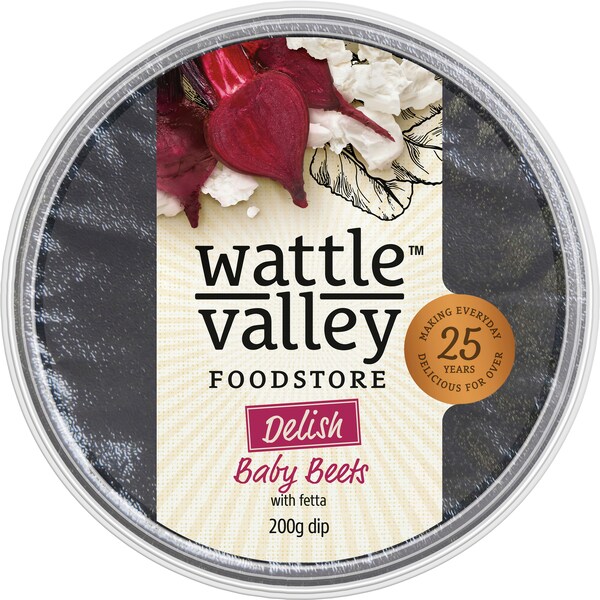 Wattle Valley  Delish Dip Baby Beets & Feta 200g