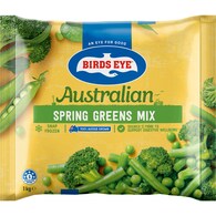 Birds Eye Frozen Australian Spring Greens Mix