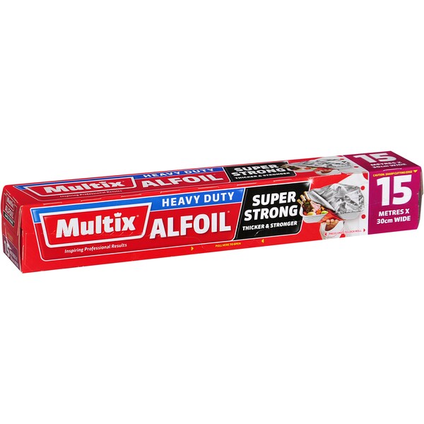 Multix Heavy Duty Alfoil 15m each