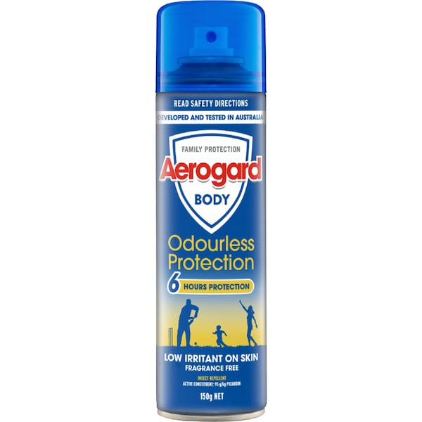 Aerogard Odourless Protection Aerosol 150g