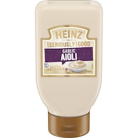 Heinz Seriously Good Mayo Garlic Aioli Flavoured Mayonnaise