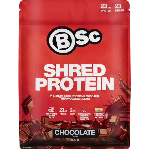 BSC Shred Protein Chocolate 800g