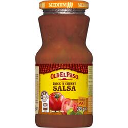 Old El Paso Thick 'N Chunky Salsa Medium 375g