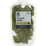 Woolworths Green Basil Punnet
