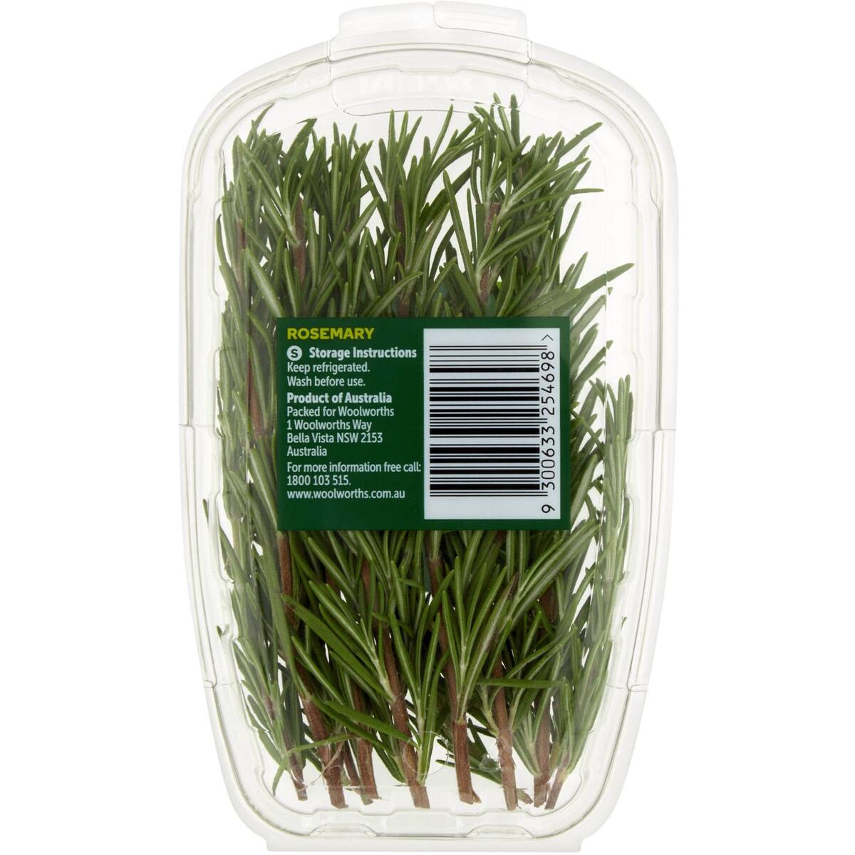 Woolworths Rosemary Fresh Herb 10g bunch