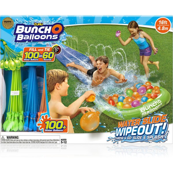 Zuru Bunch o Balloons Water Slide Wipeout Each
