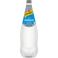 Schweppes Zero Sugar Lemonade Soft Drink Bottle