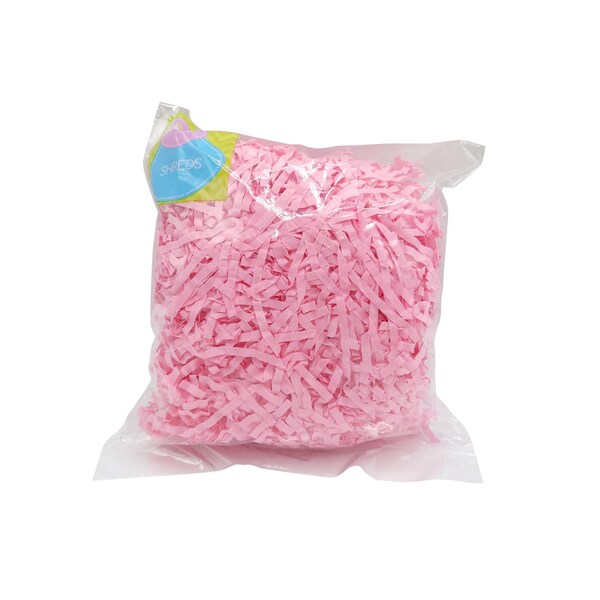 Easter Paper Shreds Bag Pink each