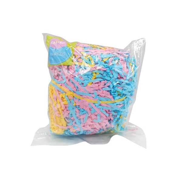 Easter Paper Shreds Bag Multi Coloured each