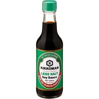 Kikkoman Naturally Brewed Soy Sauce Less Salt