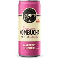 Remedy Kombucha Raspberry Lemonade