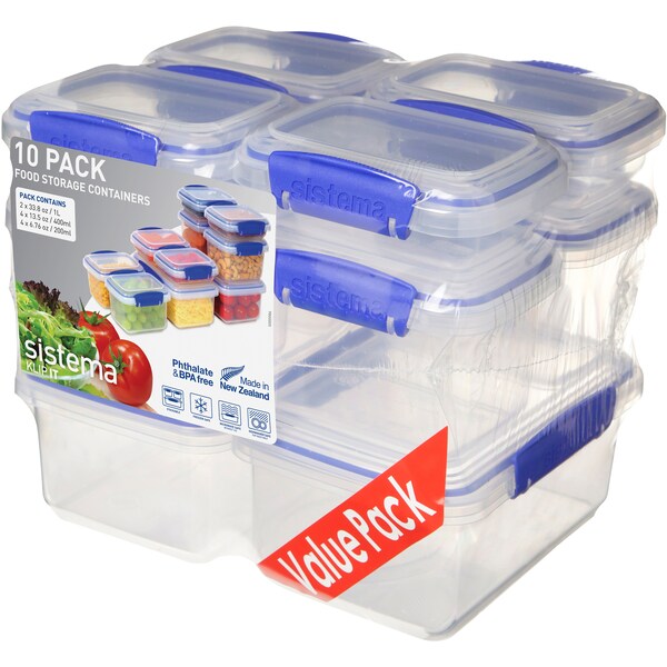 Sistema Klip It Plasticware 10 Pack