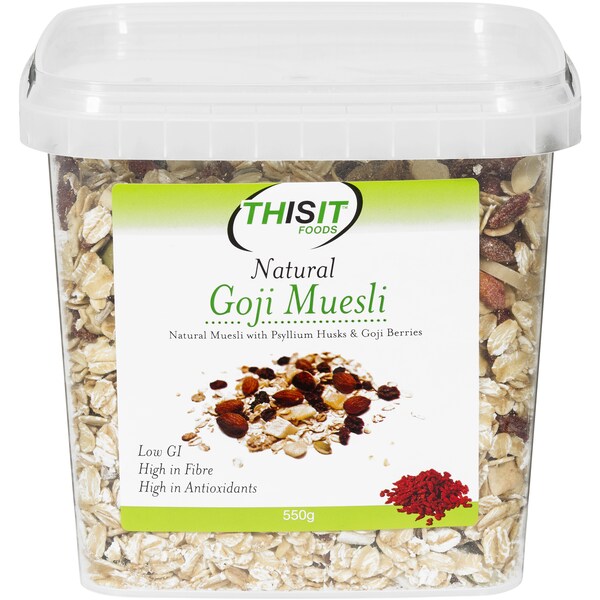 Thisit Cereal Muesli Goji Natural 500g