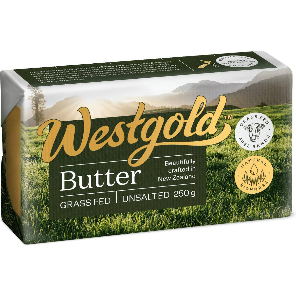 Westgold Unsalted Butter 250g