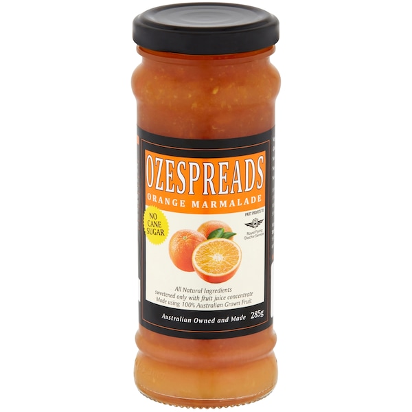 Ozespreads Orange Marmalade Jam Spread 285g