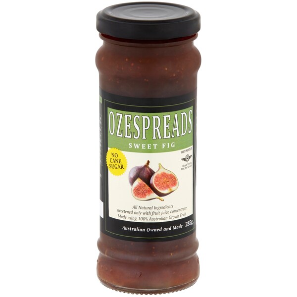Ozespreads Sweet Fig Jam Spread 285g