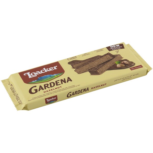 Loacker Gardena Hazelnut Chocolate Coated Wafers 200g