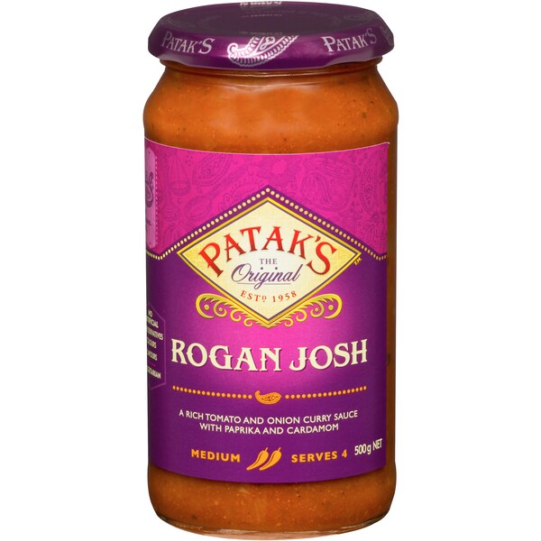 Patak's Simmer Sauce Rogan Josh 500g