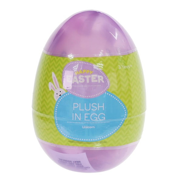 Easter Plush In Egg Toy Unicorn each