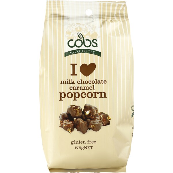 Cobs Gluten Free Milk Chocolate Caramel 175g