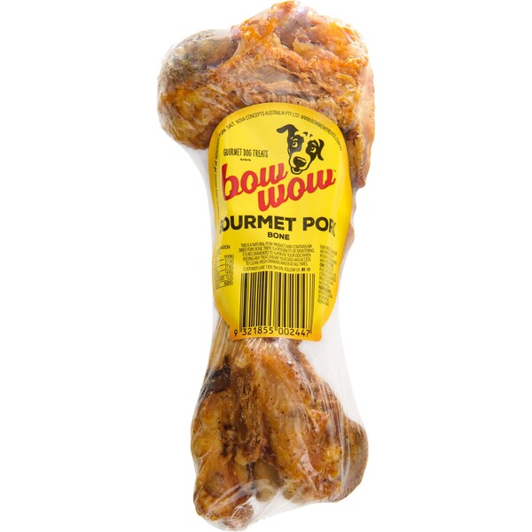 Bow Wow Treat Pork Bone With Rind Each