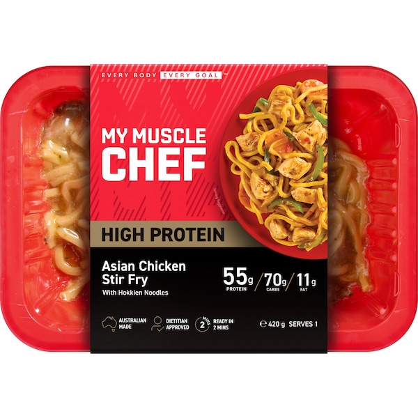 My Muscle Chef Asian Chicken Stir Fry High Protein 420g