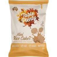 Table Of Plenty Mini Rice Cakes Caramel White Choc