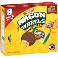 Arnott's Wagon Wheels Chocolate Biscuits
