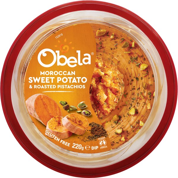 Obela Moroccan Sweet Potato & Pistachios 220g