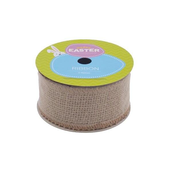 Easter Ribbon Hessian 3m each