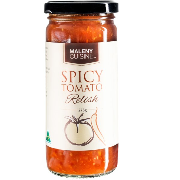 Maleny Cuisine Spicy Tomato Relish 275g