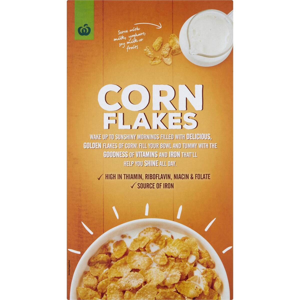 Woolworths Crunchy Corn Flakes 700g bunch