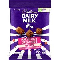 Cadbury Dairy Milk Chocolate Marvellous Creations Bites Bag