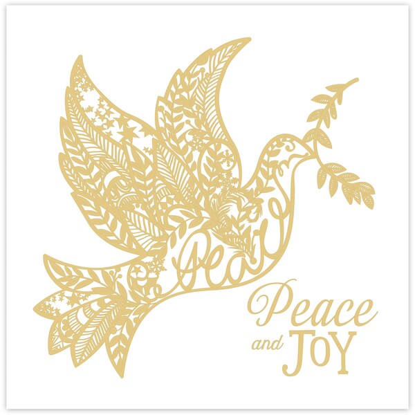 Christmas Boxed Cards - Dove Peace And Joy Each