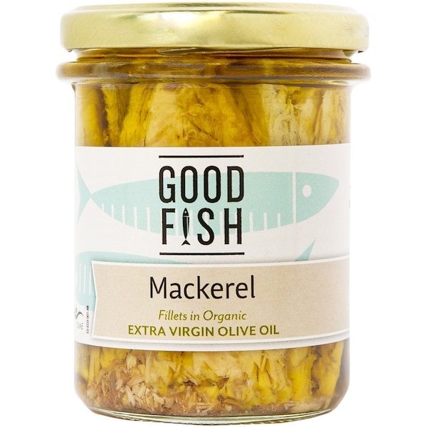 Good Fish Spanish Mackerel In Organic Olive Oil 200g