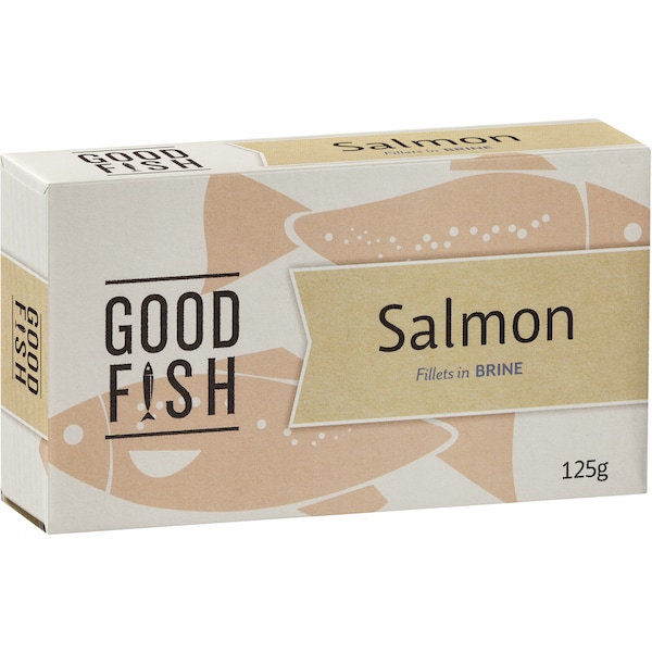 Good Fish Canadian Salmon In Brine 125g